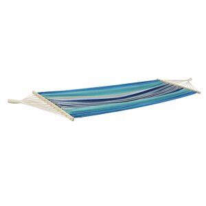 Milani Home Amaca Cotone 200x100 Per Campeggio Spiaggia Mare Piscina Giardino Blu 200 x 1 x 100 cm