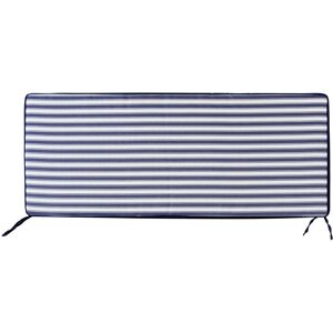 Milani Home cuscino 110 con doppia cucitura idrorepellente Blu 110 x 4 x 45 cm