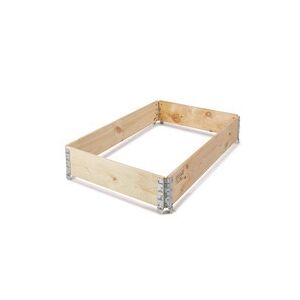 ratioform Paretali per pallet, 1200 x 800 x 200 mm, 9 kg, legno, pieghevole/4 cerniere