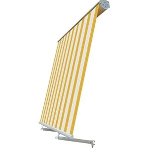 Tecnomat TENDA DA SOLE A CADUTA CASSONATA RIGATO GIALLO BIANCO 80x250 cm (LxH)