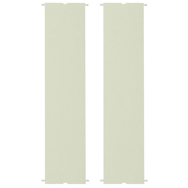 outsunny copertura per gazebo pergola 3x3 m in poliestere con tasche e cinghie, 488x122 cm, color kaki