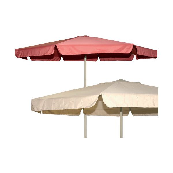 brixo cm350be ombrellone mare da spiaggia Ø 3.5 mt in alluminio telo in poliestere colore beige - cm350be