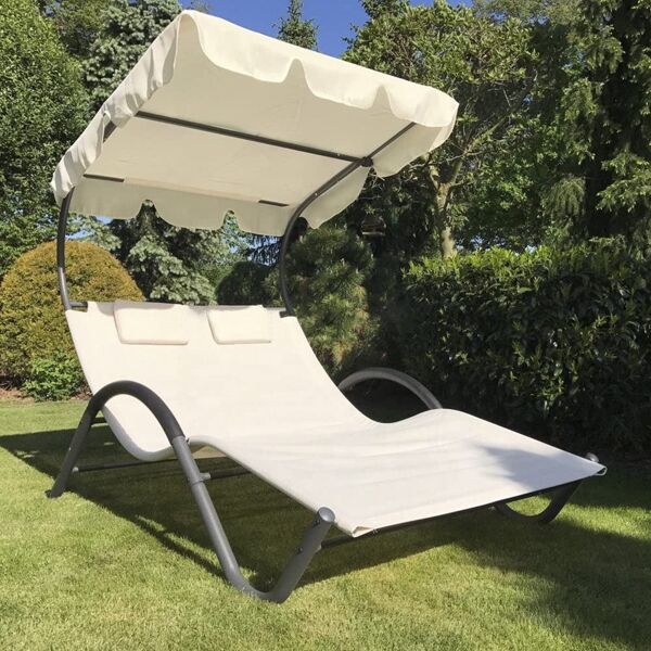 brixo gardensun600 lettino da giardino lettino prendisole lettino relax garden sun - gardensun600