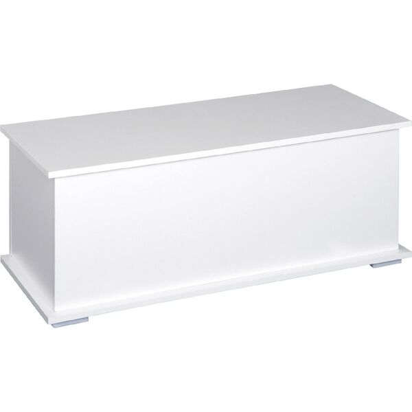 dechome 321wt/833 baule da esterno contenitore legno truciolato 100x40x40 cm colore bianco - 321wt/833