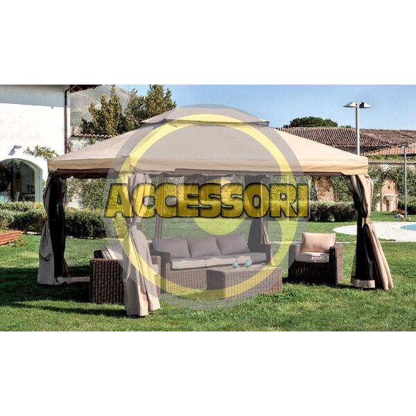 giardini del re set telo moschiera adventure teli per gazebo 3x4 mt set da 4 teli moschiera per gazebo adventure magnum