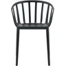 KARTELL Set Di Due Sedie Venice Nero 01