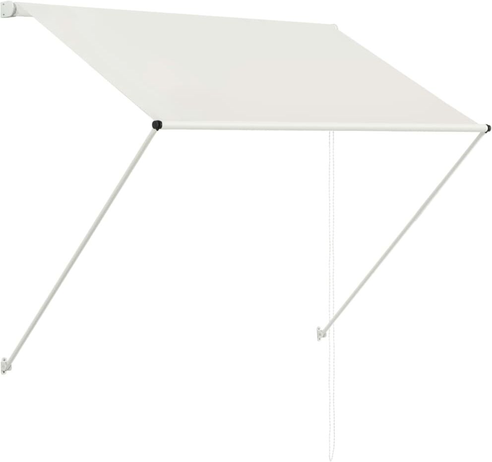 vidaXL Tenda da Sole Retrattile 100x150 cm Crema