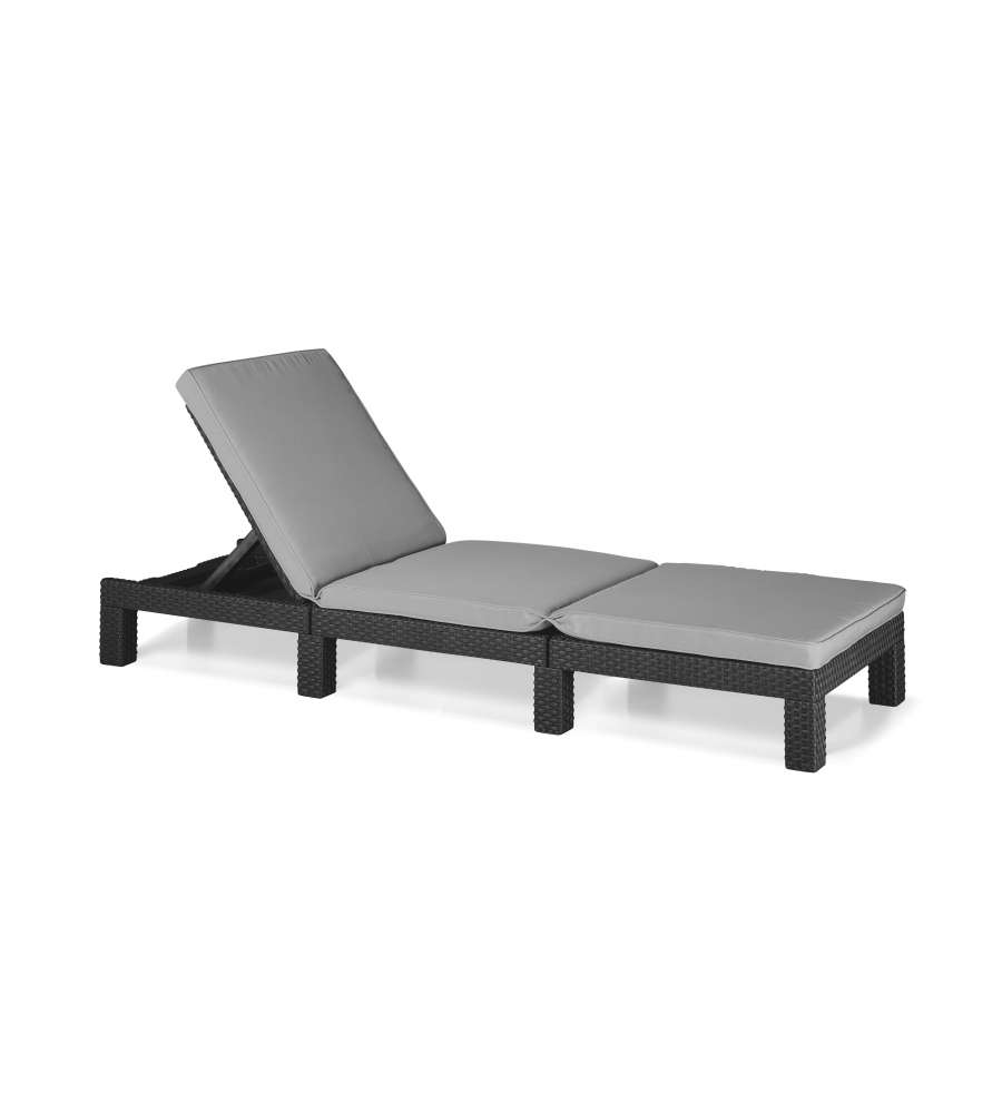 Keter SDRAIO DAYTONA SUNLOUNGER GRAFITE 195X65 H22CM