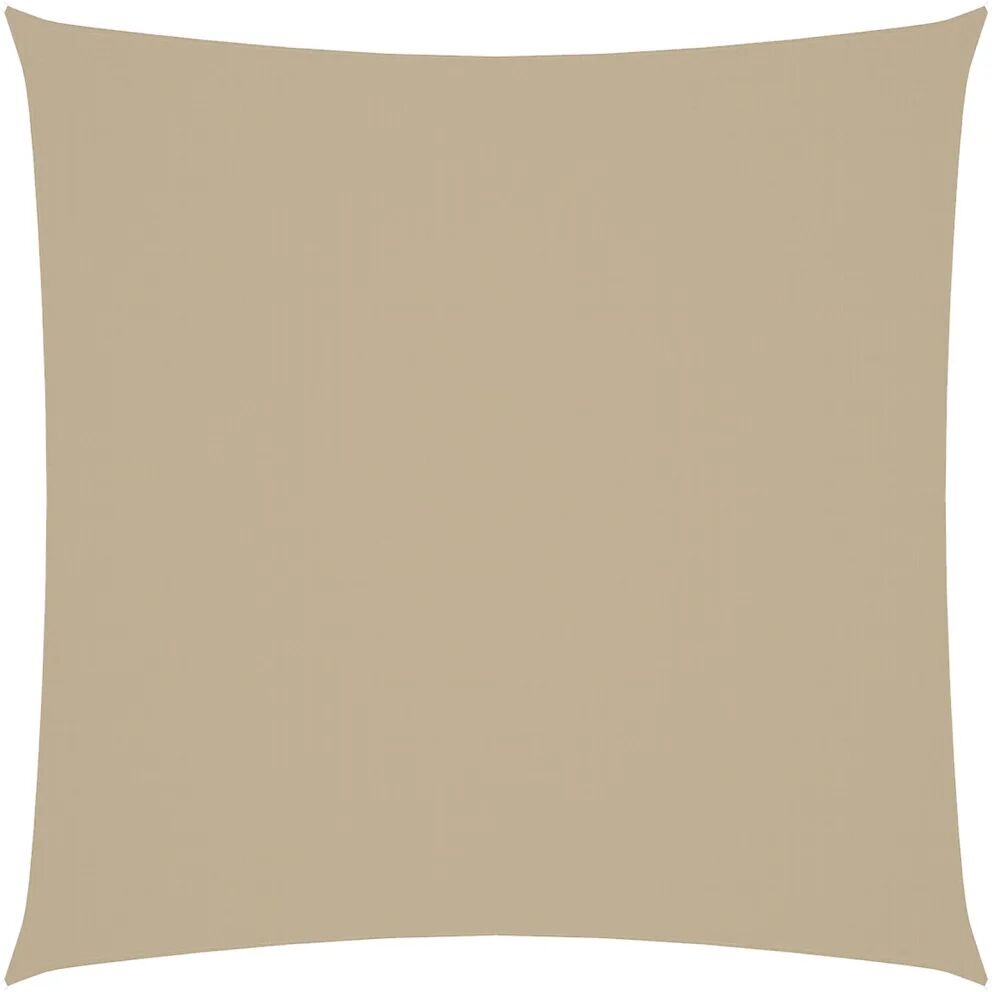 vidaXL Zonnescherm vierkant 2x2 m oxford stof beige