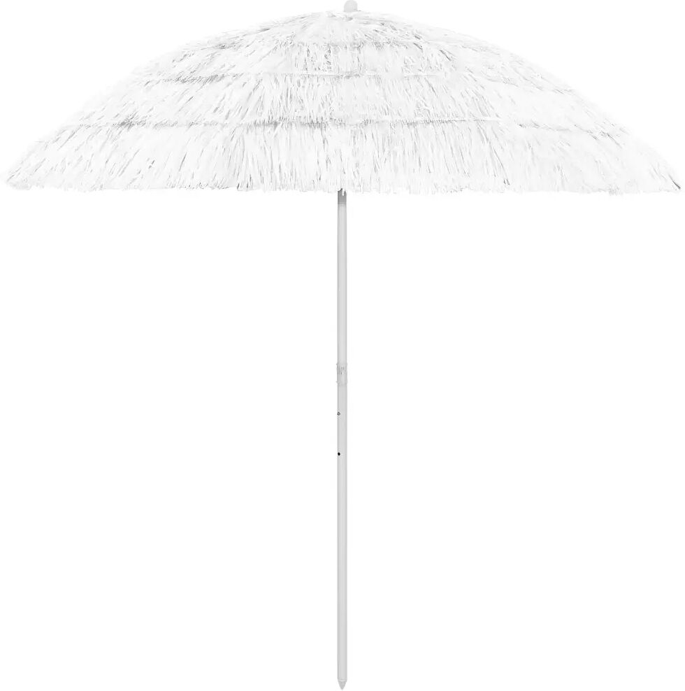 vidaXL Strandparasol 240 cm wit