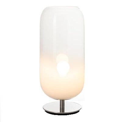 Artemide Gople Mini tafellamp alu/wit