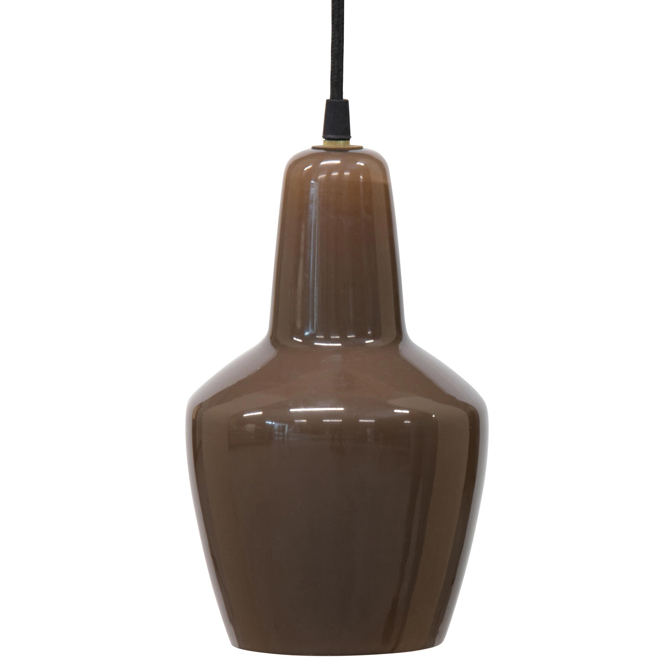 BePureHome Pottery hanglamp glas coffee