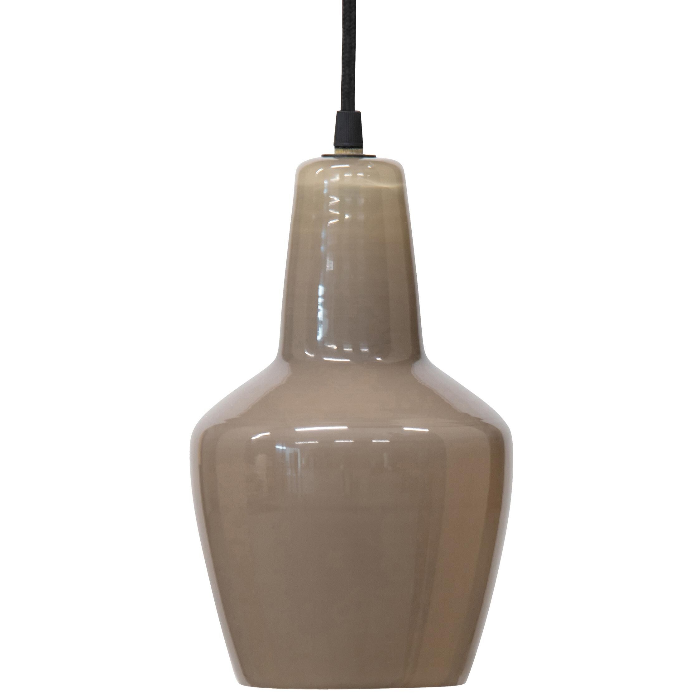 BePureHome Pottery hanglamp glas nougat