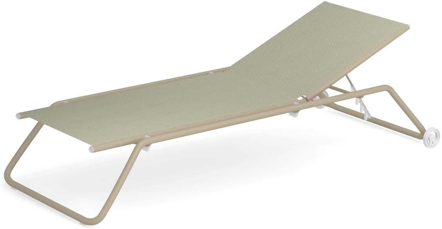 Emu Snooze ligbed beige taupe frame