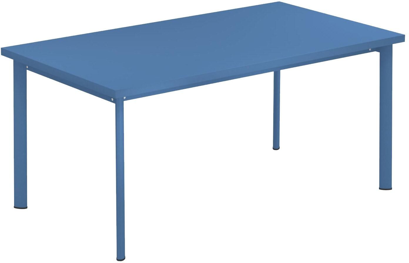 Emu Star tuintafel rechthoek 160x90 marine blauw