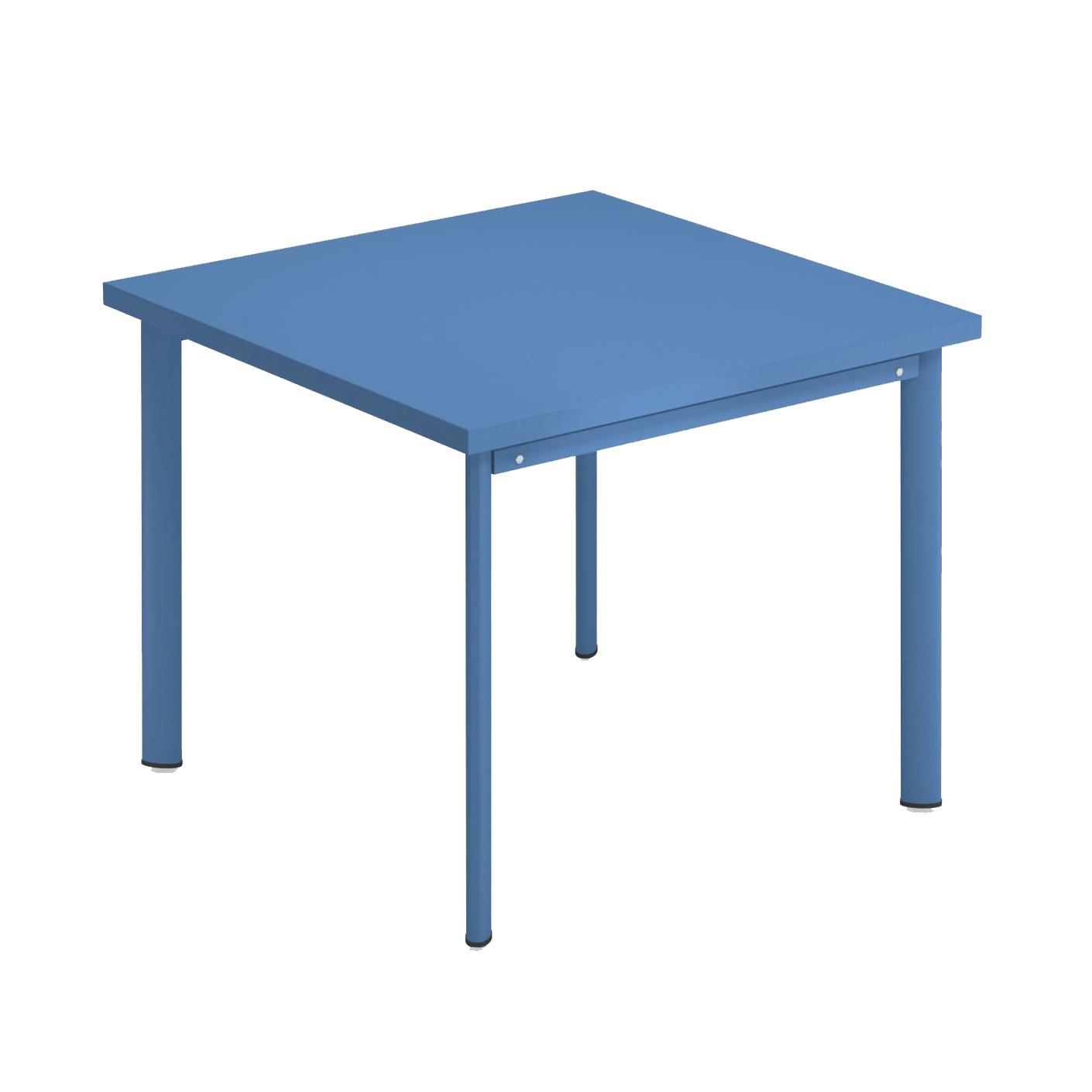 Emu Star tuintafel vierkant 90x90 marine blauw