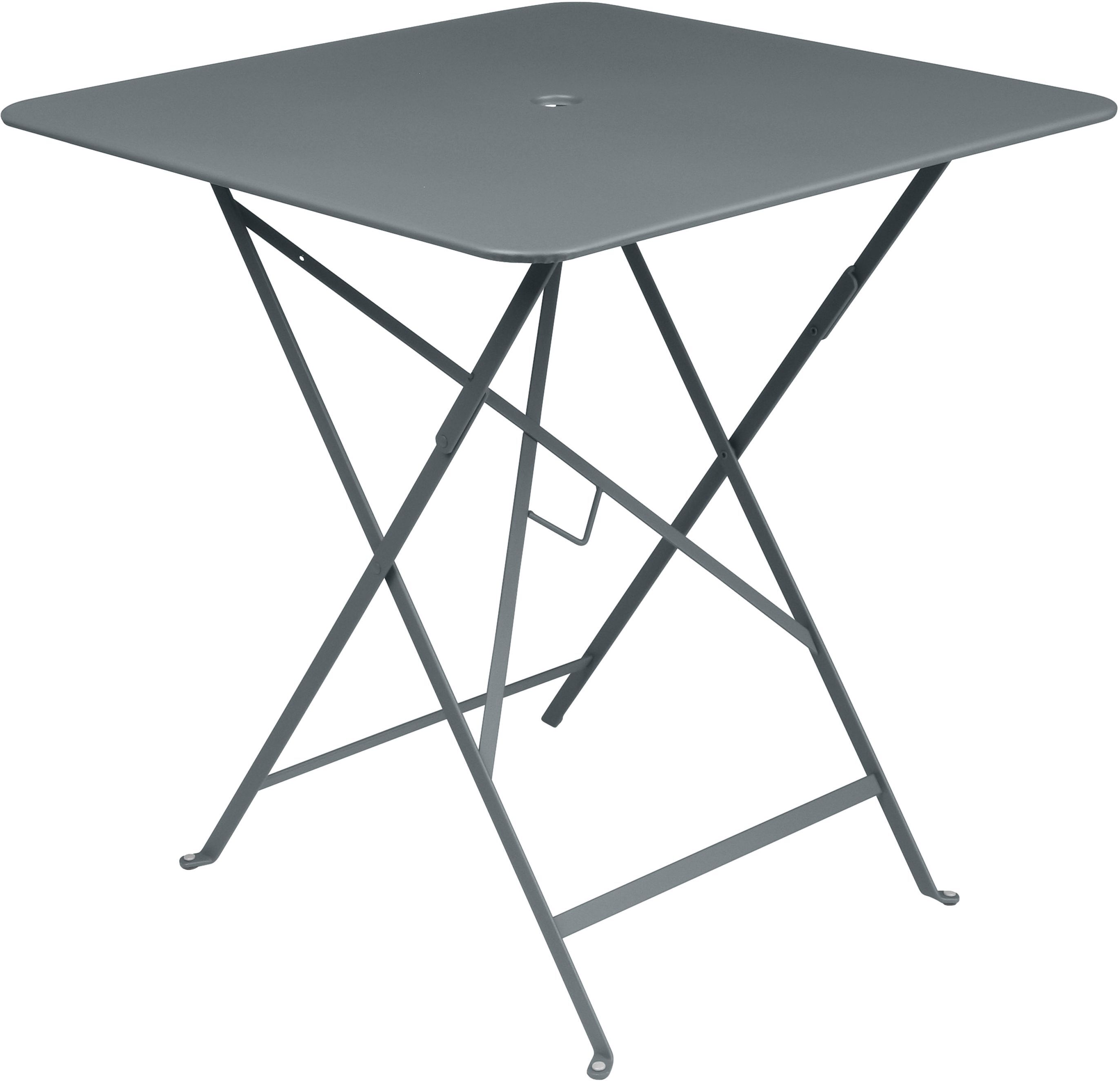 Fermob Bistro tuintafel 71x71 Storm Grey