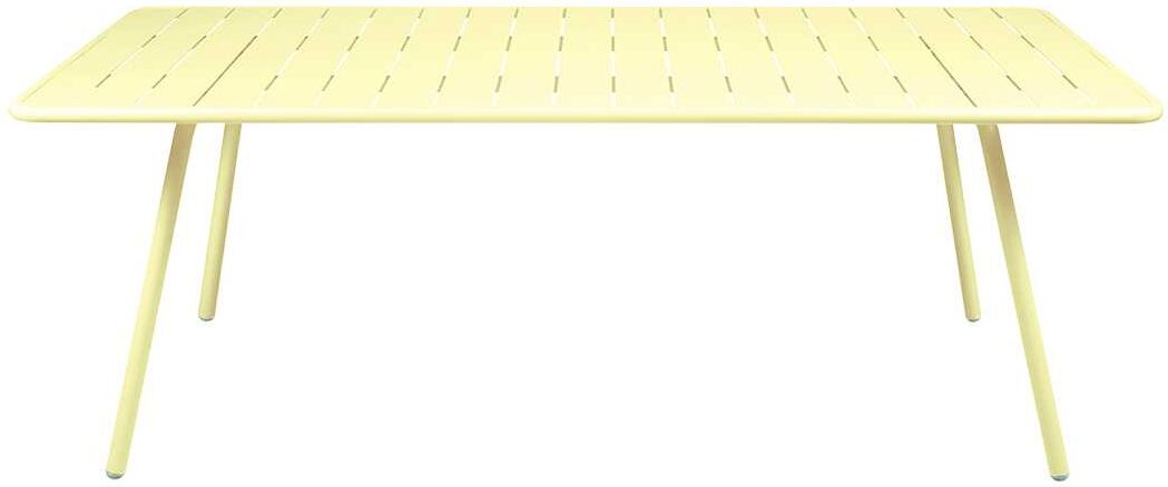 Fermob Luxembourg tuintafel 207x100 frosted lemon