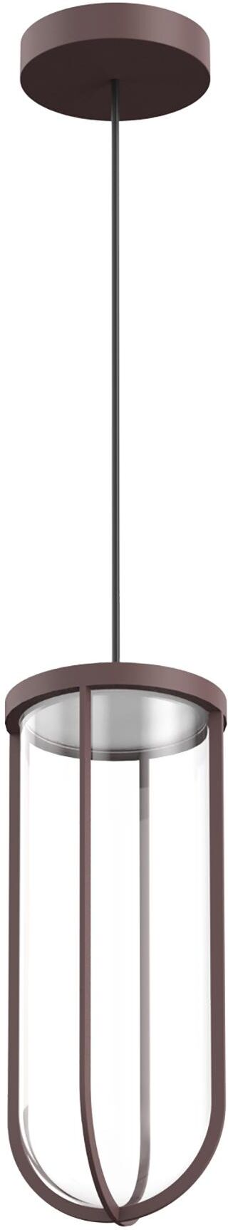 Flos In Vitro hanglamp LED outdoor donkerbruin