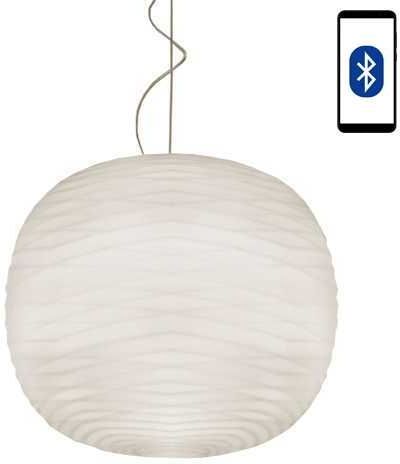 Foscarini Gem MyLight hanglamp LED dimbaar Bluetooth wit