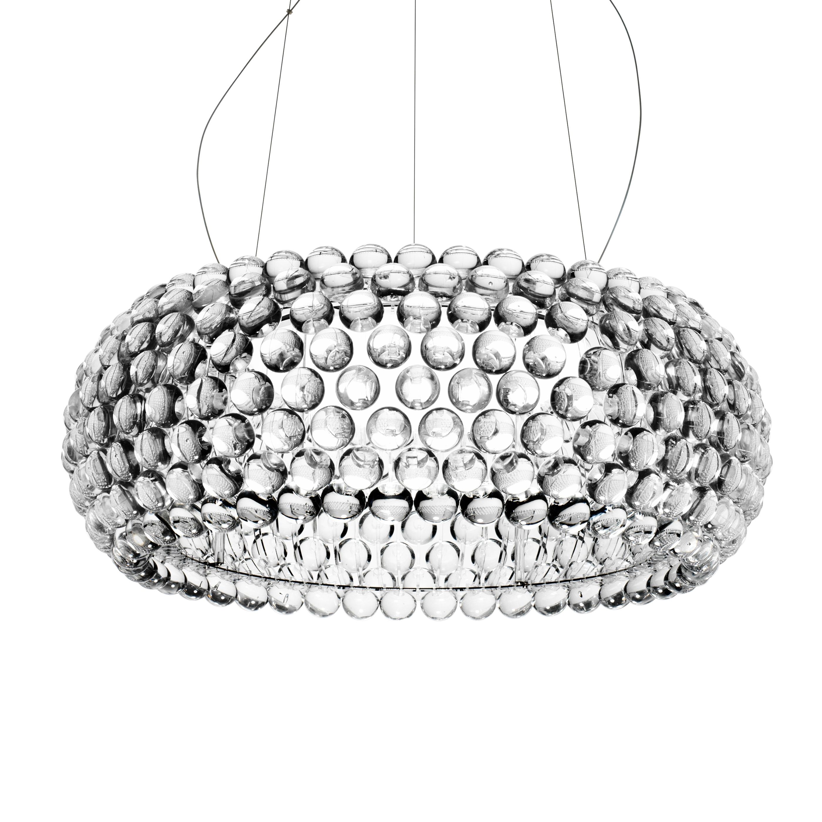 Foscarini Caboche Plus Grande hanglamp LED dimbaar transparant