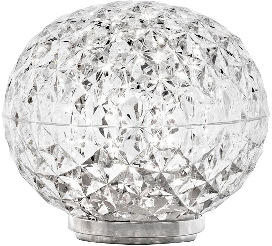 Kartell Mini Planet tafellamp oplaadbaar kristal