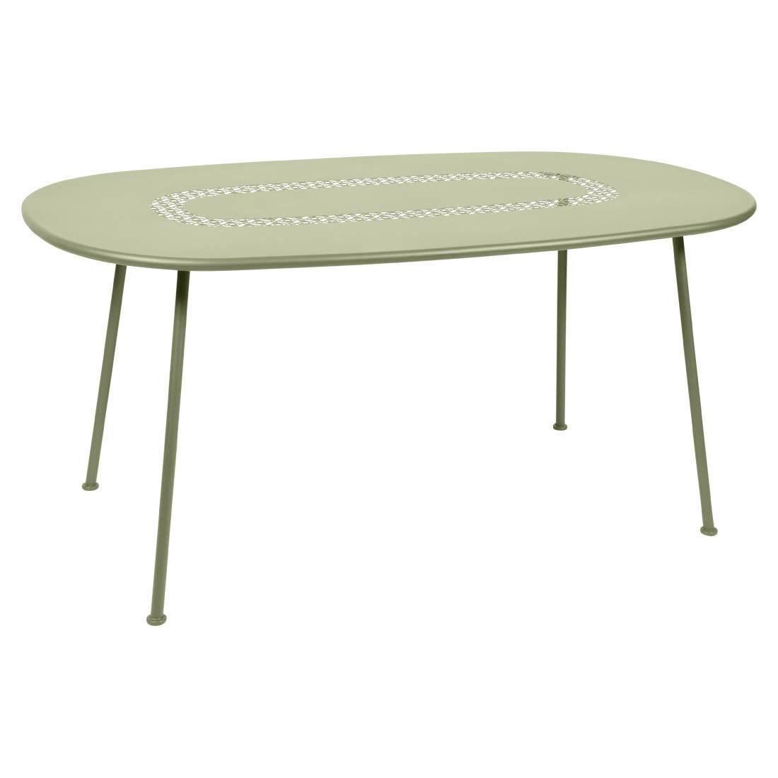 Fermob Lorette tuintafel 160x90 Willow Green