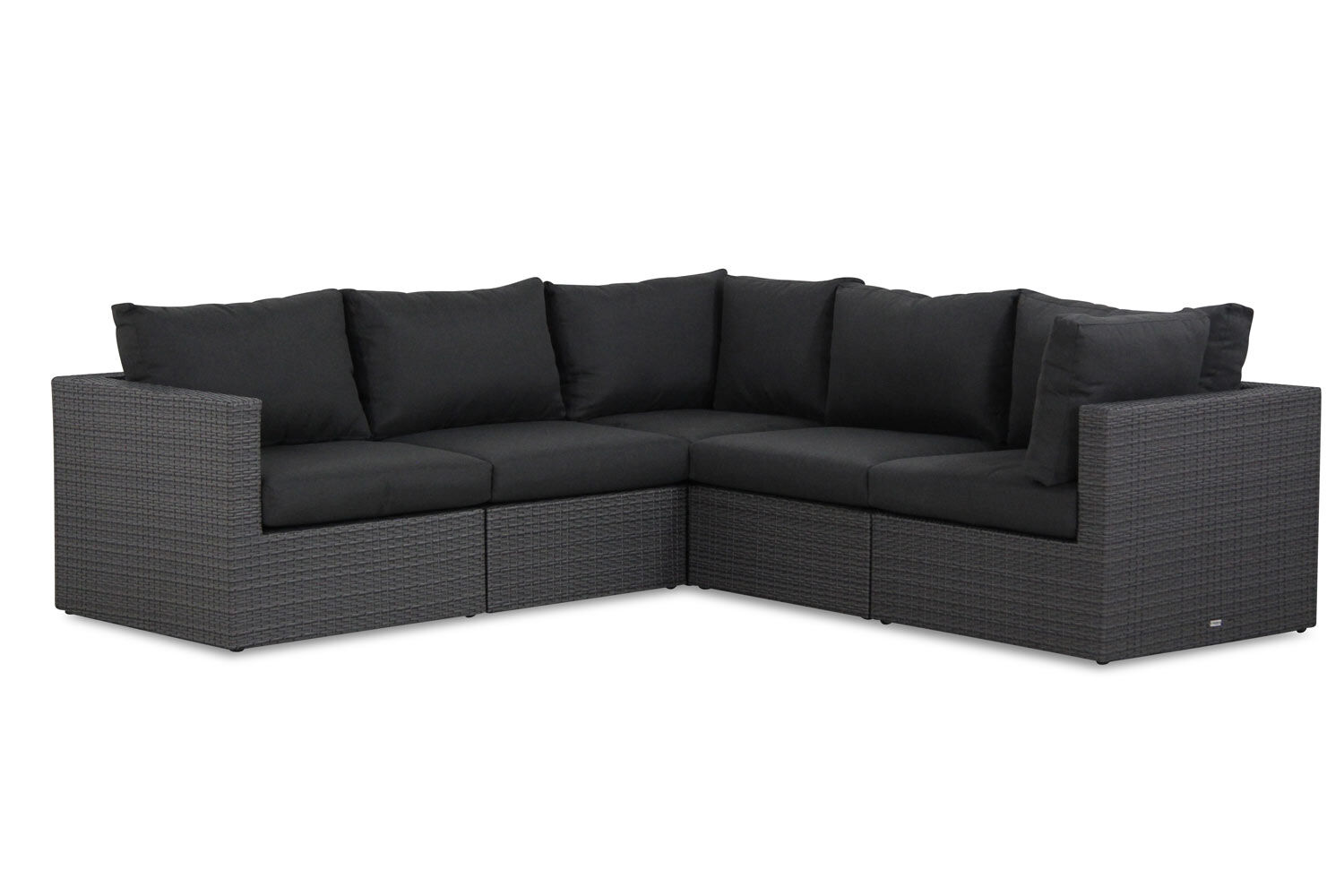 Garden Collections Houston hoek loungeset 5-delig - Grijs-antraciet