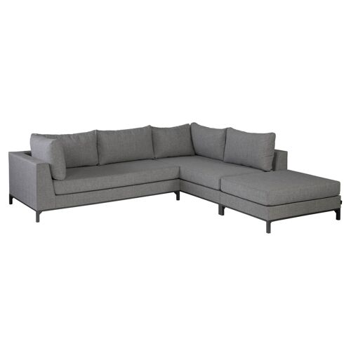 Exotan Sicilië Hoek Loungeset Rechts Ash Grey