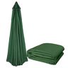 JgYiAngBq Outdoor Paraplu Luifel, Offset Paraplu Vervangende Luifel Cover, 9'/10' Parasol Top Cover Parasol Doek, Ronde Luifel for 6 Ribben/8 Ribben Patio Paraplu (Kleur: Rood, Maat: 3.0M/6-ribben) ( Color : Da