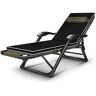XCPHGFM Lichte ligstoel, gewichtloosheid, klapbed, grotere armleuning, relaxstoel met verstelbare hoofdsteun, 200 kg, voor buitenzwembad