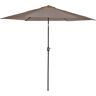 Madison Parasol Tenerife rond 300 cm taupe