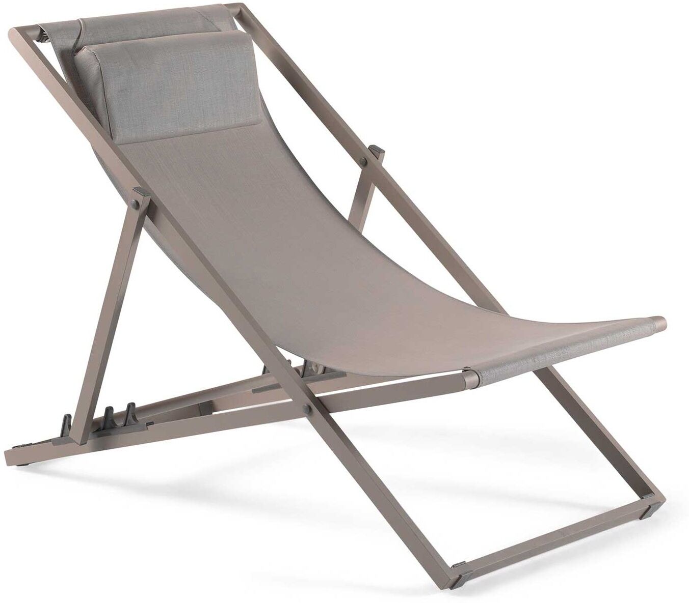 Gescova Strandstoel Mallorca - champagne/licht taupe