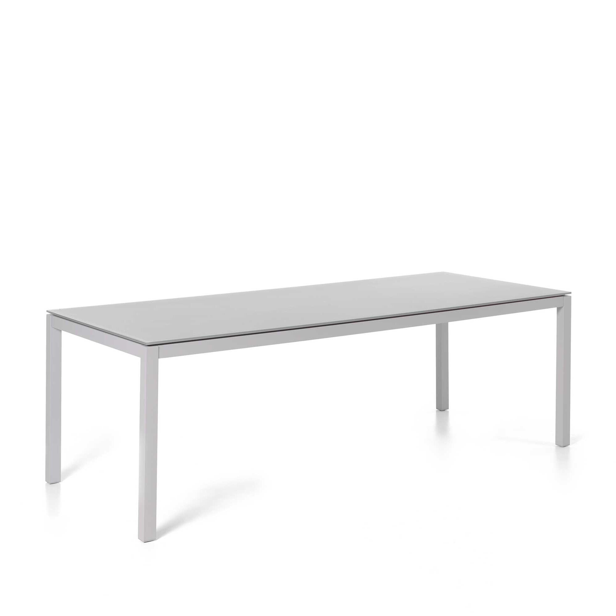 Gescova Tuintafel Bendigo 220x100 - zilvergrijs/lichtgrijs