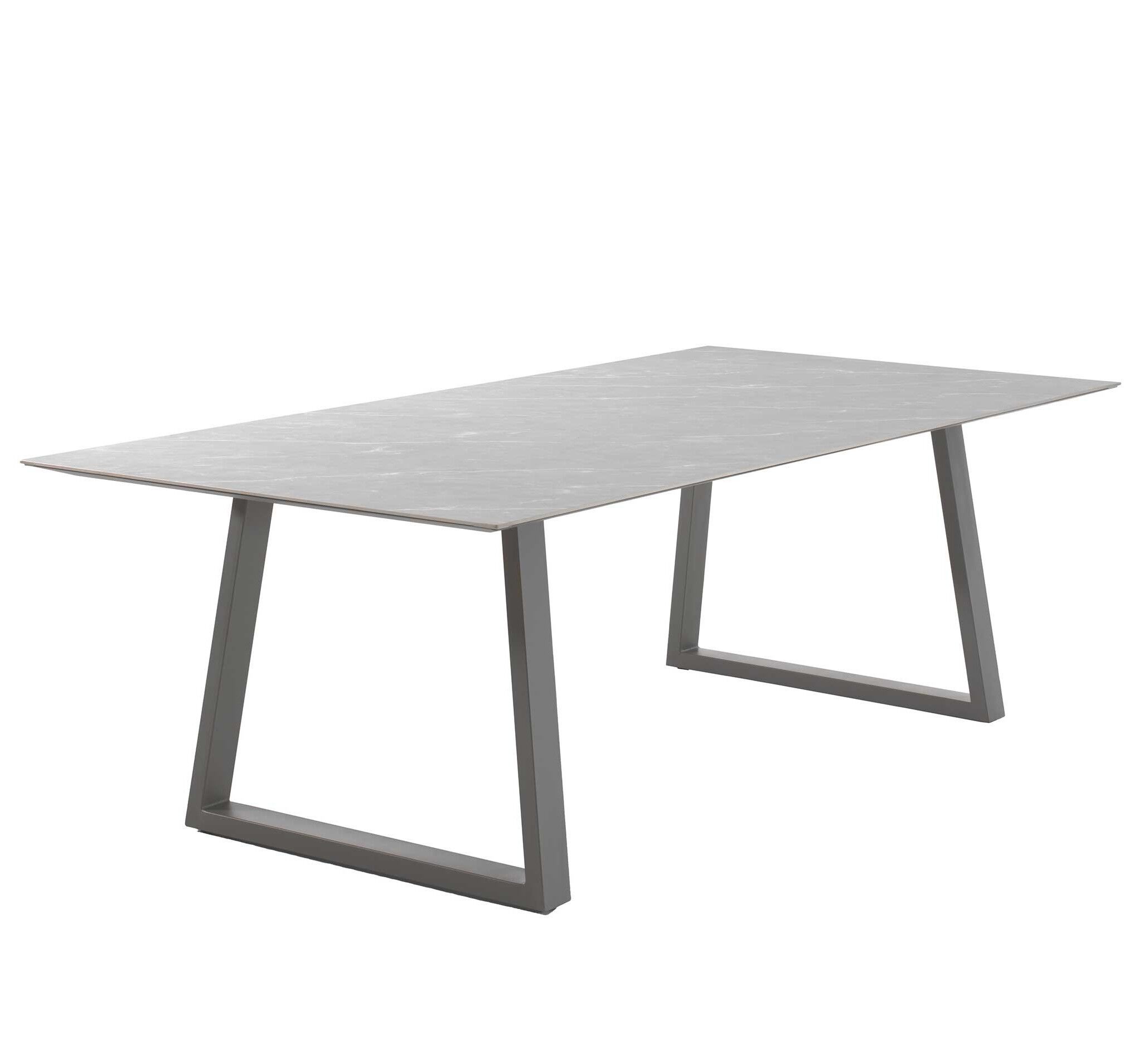 Gescova Tuintafel Miriam 240x120 - grijs