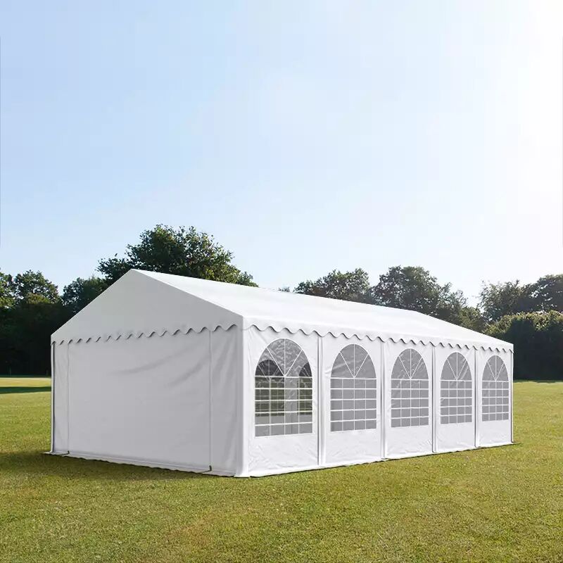 TOOLPORT Partytent 5x10m PVC 550 g/m² wit waterdicht Feesttent