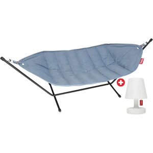 Fatboy Headdemock Superb Hammock (Stativ Svart) Storm Blue