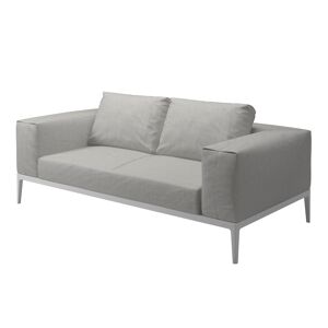 Gloster Grid Lounge Sofa White/seagull