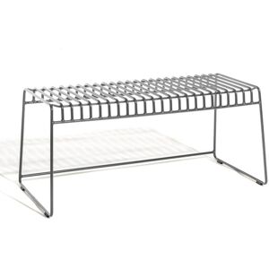 Skargaarden Resö Bench, Charcoal Grey Metal