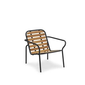 Normann Copenhagen Vig Lounge Chair Robinia - Black