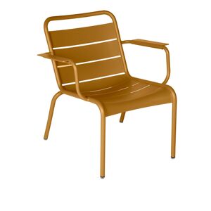 Fermob Luxembourg Lounge Armchair, Gingerbread