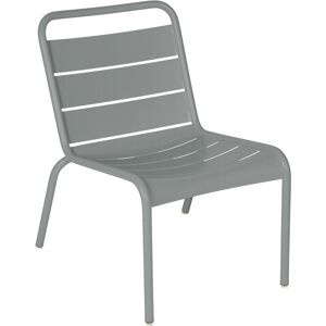 Fermob Luxembourg Lounge Chair - Lapilli Grey