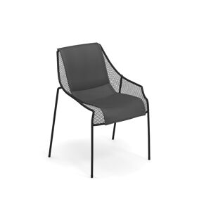 EMU Heaven Chair, Black, Cushion: Dark Grey