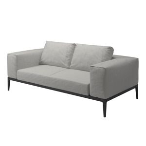 Gloster Grid Lounge Sofa Meteor/seagull