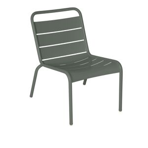 Fermob Luxembourg Lounge Chair, Pesto
