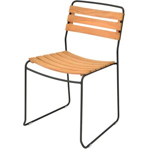 Fermob Surprising Teak Chair - Liquorice