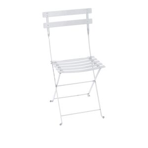Fermob - Bistro Metal Chair - Cotton White - Balkong- Og Kafébord - Hvit - Metall
