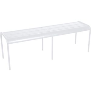 Fermob Luxembourg 3/4 Seater Bench Cotton White 01