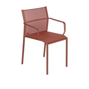 Fermob Cadiz Armchair Red Ochre 20