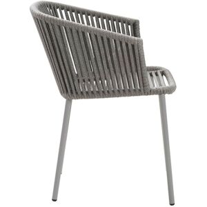 Cane-Line Moments Stol Stapelbar, Grey, No Cushion